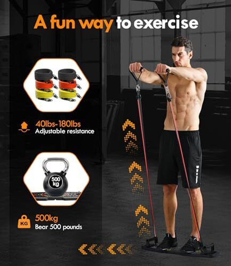 Push up Board,Home Gym,Portable Exercise Equipment,Pila